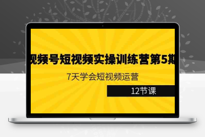 视频号短视频实操训练营第5期：7天学会短视频运营（12节课）-云动网创-专注网络创业项目推广与实战，致力于打造一个高质量的网络创业搞钱圈子。