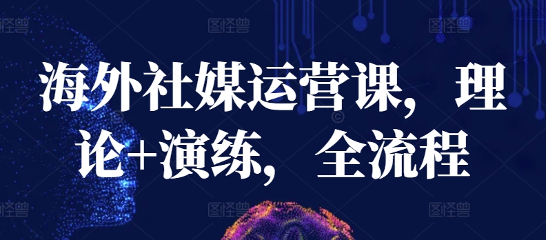 海外社媒运营课，理论+演练，全流程-云动网创-专注网络创业项目推广与实战，致力于打造一个高质量的网络创业搞钱圈子。