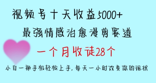 十天收益5000+，多平台捞金，视频号情感治愈漫剪，一个月收徒28个，小白一部手机轻松上手-云动网创-专注网络创业项目推广与实战，致力于打造一个高质量的网络创业搞钱圈子。