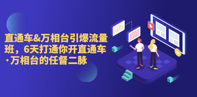 直通车+万相台引爆流量班，6天打通你开直通车·万相台的任督 二脉-云动网创-专注网络创业项目推广与实战，致力于打造一个高质量的网络创业搞钱圈子。