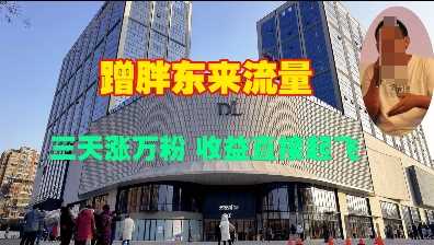 蹭胖东来流量，三天涨万粉，收益直接起飞-云动网创-专注网络创业项目推广与实战，致力于打造一个高质量的网络创业搞钱圈子。