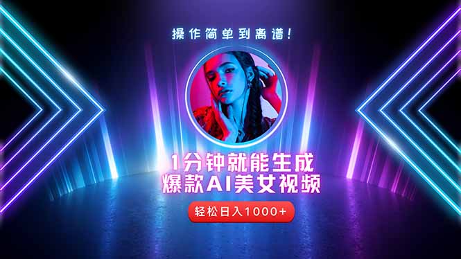 2025年最强副业：用AI做短视频，从零开始打造爆款账号！-云动网创-专注网络创业项目推广与实战，致力于打造一个高质量的网络创业搞钱圈子。