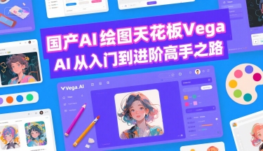 国产AI绘图天花板 Vega AI从入门到进阶高手之路-云动网创-专注网络创业项目推广与实战，致力于打造一个高质量的网络创业搞钱圈子。
