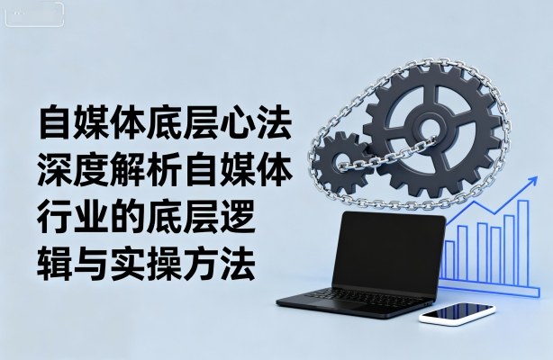 自媒体底层心法，深度解析自媒体行业的底层逻辑与实操方法-云动网创-专注网络创业项目推广与实战，致力于打造一个高质量的网络创业搞钱圈子。