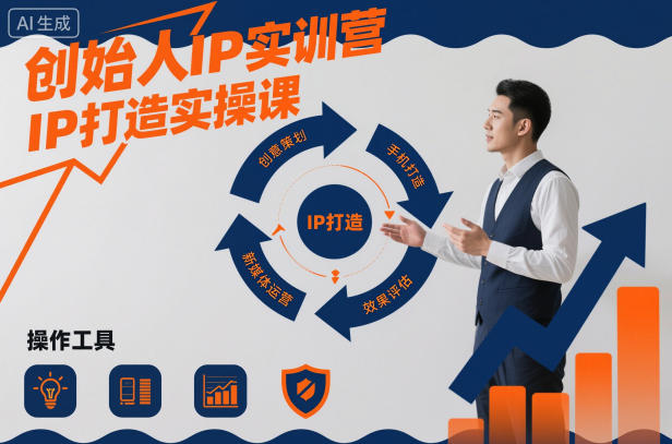 创始人IP实训营，IP打造实操课-云动网创-专注网络创业项目推广与实战，致力于打造一个高质量的网络创业搞钱圈子。